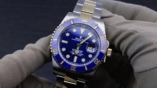 Rolex Submariner 126613LB 2020 Novelty Unboxing Video