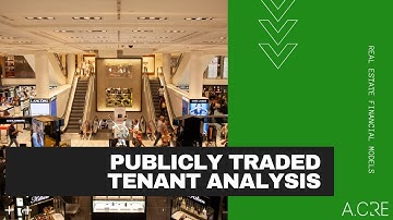 Publicly Traded Tenant Analysis Tool