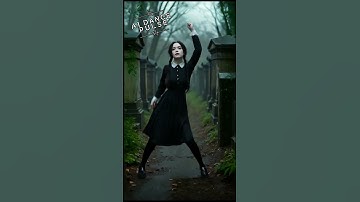 Thumbnail of AI Wednesday Addams parody [Monster Mash 🎃] #halloween #dance #monstermash #wednesday #addams #ai