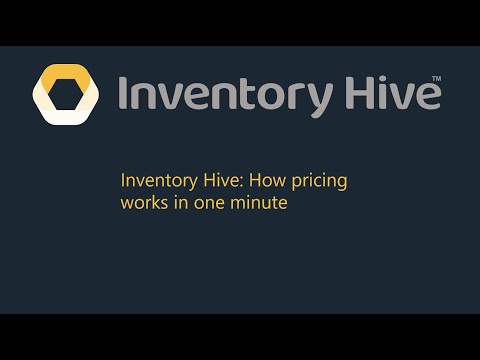 Inventory Hive: How pricing works in one minute