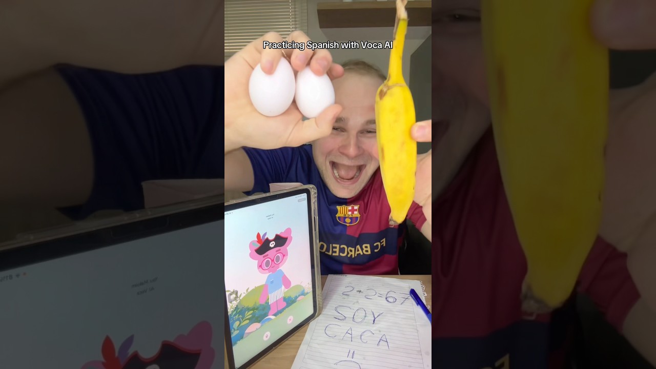 Learning Spanish with Voca AI #vocaai #languagelearning #learnspanish #spanish