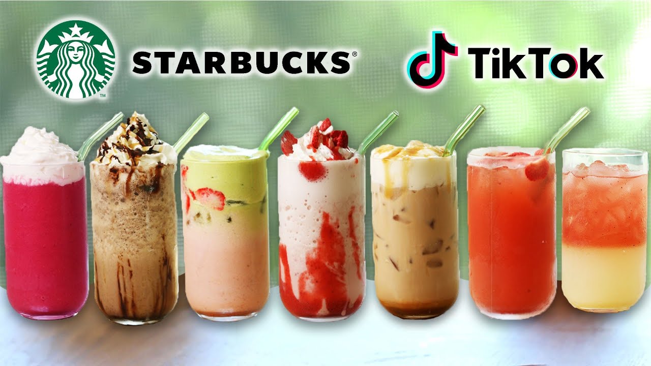 I Tried To Recreate Viral TikTok Starbucks Drinks  Tasty