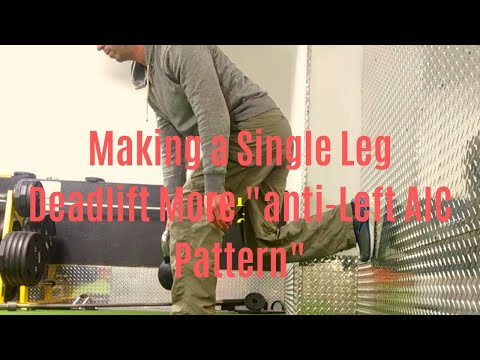 Making a Single Leg Dead Lift More 