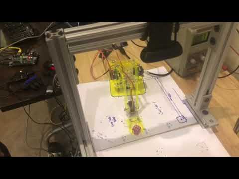 Demo on robotic arm with computer vision