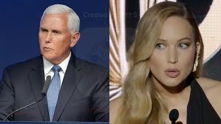 Jennifer Lawrence Jokingly Suggests Mike Pence Is Gay