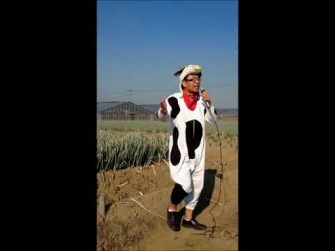 ねぎ畑でうしうしサンバwithカンボジア視察団