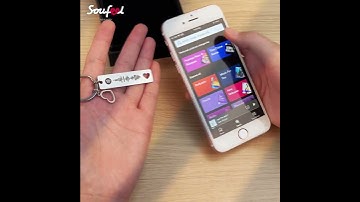 Soufeel | Custom Scannable Spotify Keychain