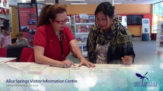 Alice Springs Visitor Information Centre - 2016 Brolga Awards winner Visitor Information Services