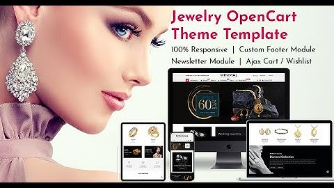 Minimal Jewelry Responsive OpenCart Theme