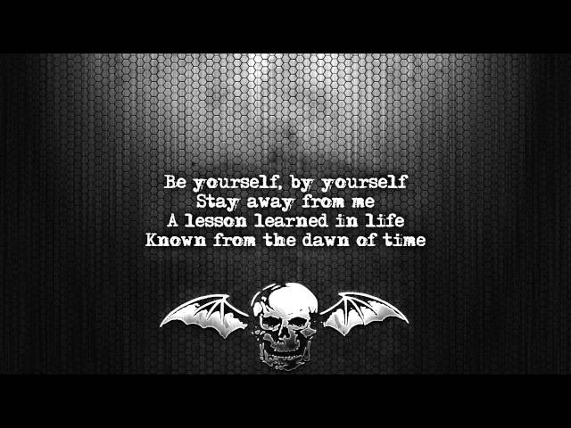 Avenged Sevenfold - Walk [Lyrics on screen] [Full HD] class=