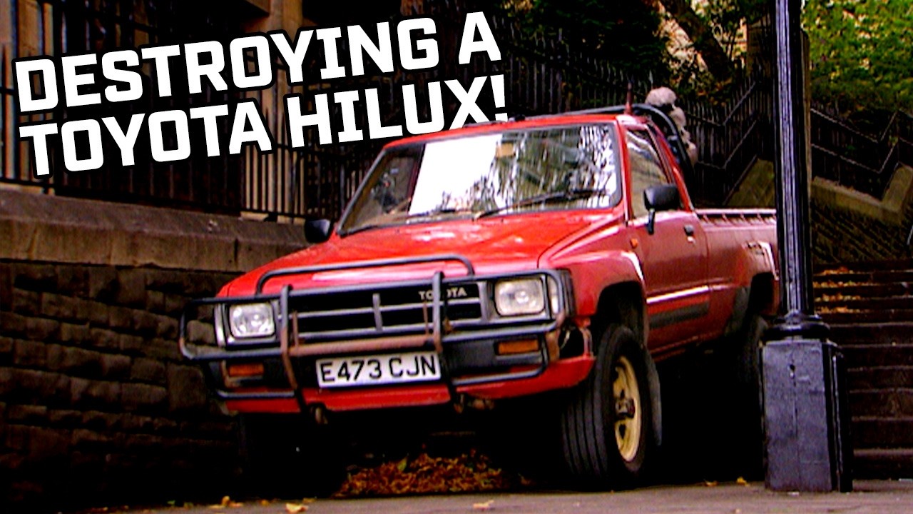 The famous Top Gear Hilux goes to trial by FIRE!