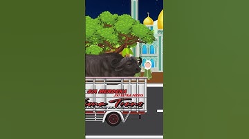 TAKBIR KELILING!!! Malam takbiran idul Adha 1444 H/2023 animasi - SHORT EPS 35