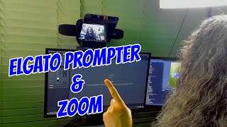 Elgato Prompter + Zoom: Finally, Real Eye Contact in Meetings!