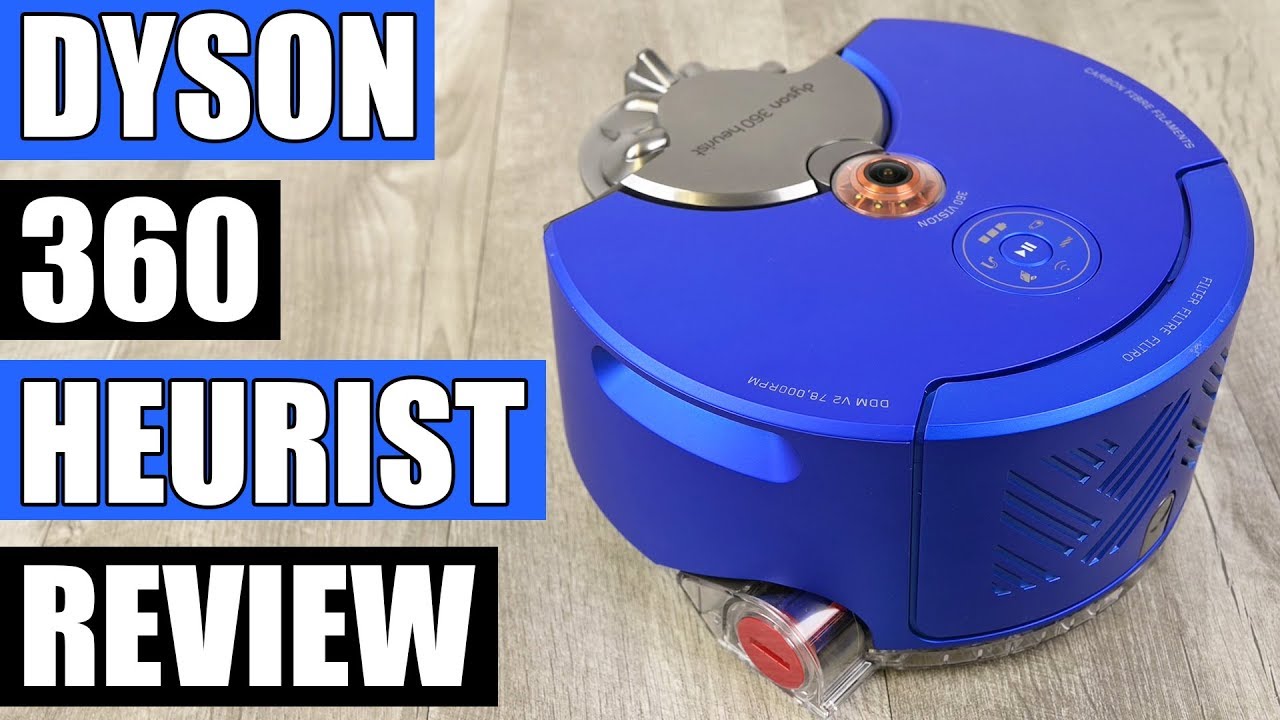 laag tand lepel Dyson 360 Heurist - Dyson Is Thinking Outside the Box! - Robot Vacuum  Review - YouTube