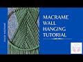 Macrame wall hanging tutorial | Boho and/or Farmhouse Decor