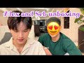 Eng alex and seb unboxing their stuffs that they bought for their new house