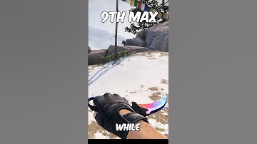 The $10,000 Fire and Ice Karambit...