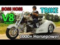 TRIKES with BIG ENGINE - BOSS HOSS (1000 Horsepower UP)