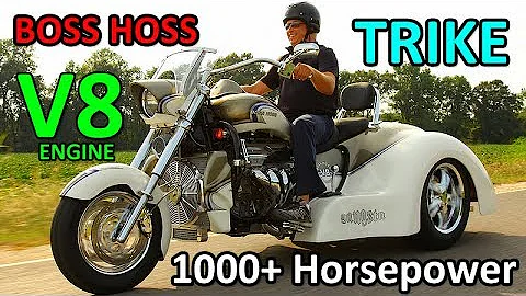 TRIKES with BIG ENGINE - BOSS HOSS (1000 Horsepower UP)