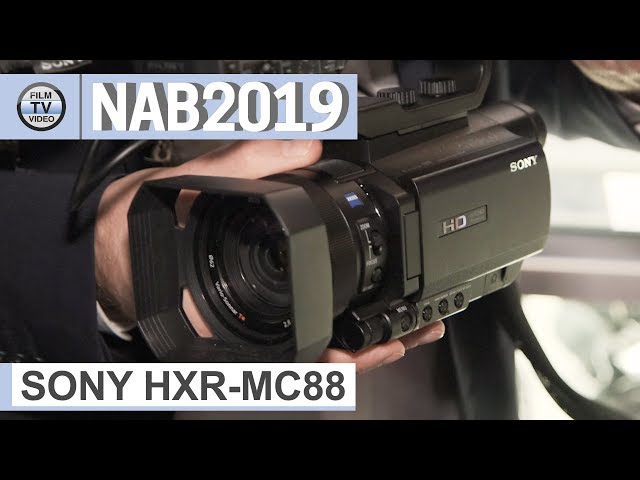 NAB2019: Sony HXR-MC88