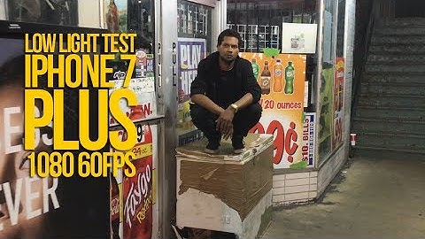 MUSIC VIDEO Shot with iPhone 7 Plus LOW LIGHT