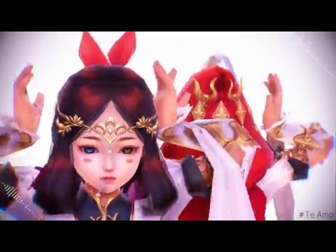 【MMD】Te Amo—儒风喵萝x2
