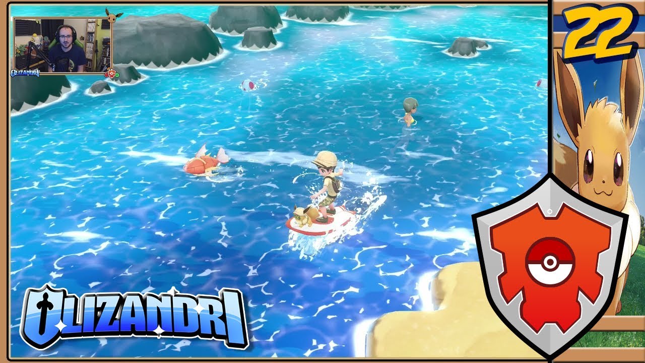 Pokemon Lets Go, Eevee! Reaching Cinnabar Island, Lab Revivals