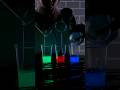 Color Magic: Glow Liquid Mix 🌈✨ #funny #colors #science #experiment