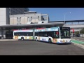 南海バスの連節バス　田尻町ラッピング　関西空港　Articulated bus of Nankai Bus, Kansai International Airport　(2017.4.28)