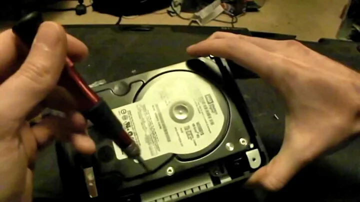 Western Digital MyBook Dis-assembly and Repair Part 1