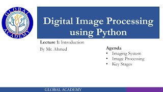 Lecture 01 Introduction to Image Processing.