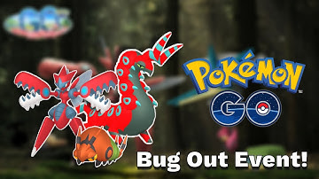 Bug Out event! New Mega, New shiny and new Pokemon... Pokemon Go