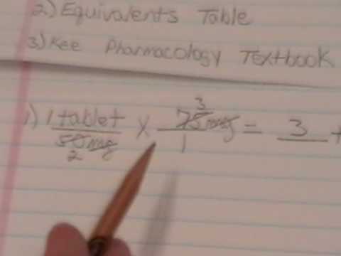 McLennan Community College Dimensional Analysis for the Beginning Nursing Student