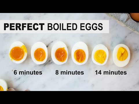 HOW TO BOIL THE PERFECT EGG (easy to peel) | soft and hard boiled eggs