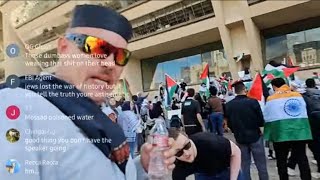 Palestinian Protest in Dallas Texas @oceanadventures1