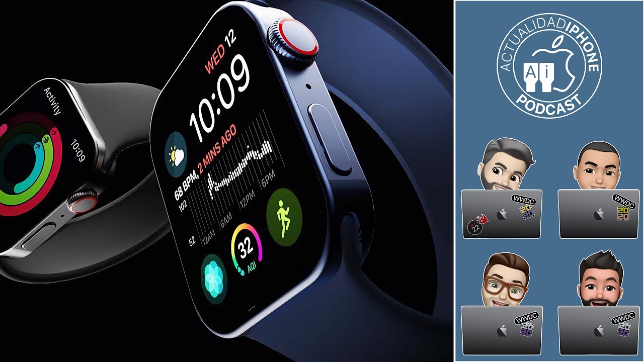 🔴 Podcast 13x02: El nuevo Apple Watch, un iPhone que funcionaría sin  cobertura y más - YouTube