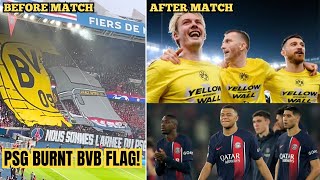Borussia Dortmund Revenge After PSG Fans Burnt Their Flag Ahead of Champions League Semifinal