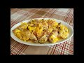 Тушеная с луком курица Азербайджанская кухня Çığırtma Stewed chicken with egg Azerbaijani cuisine