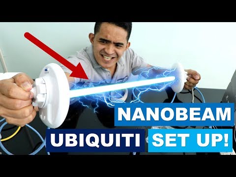 Nanobeam Ubiquiti Point to Point - Quick Setup - Beginners Guide!