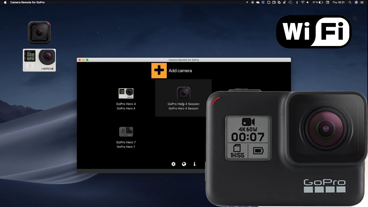 Camera Remote For Gopro Hero App For Macos Youtube