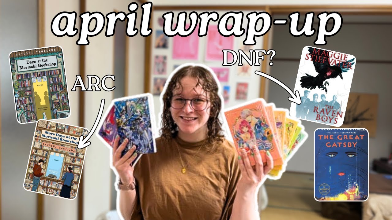 My First Dnf 16 books i read in april (& my first DNF of 2024) - YouTube