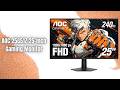 AOC 25G51Z 25” 240Hz Gaming Monitor Review | Competitive Gaming Beast!