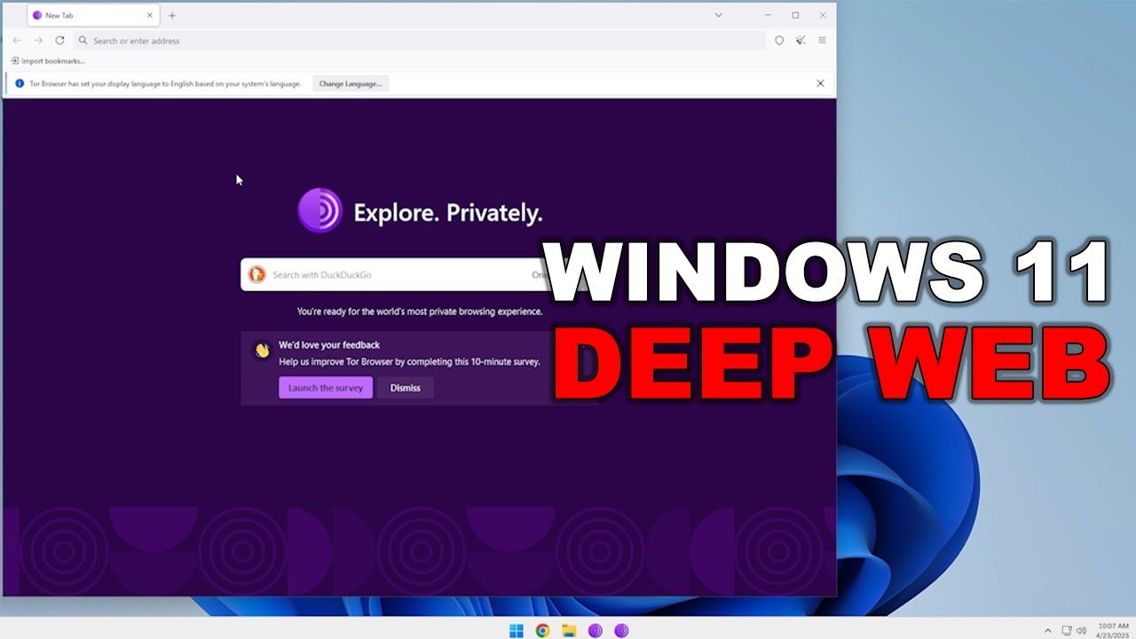 Windows 11: How to Access the DEEP WEB [Guide] - YouTube