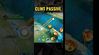 clint passive tutorial #mobilelegends #mlbb #mlbbcreatorcamp #tutorial #alvtur