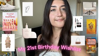 My 21ST Birthday Wishlist | Gift Ideas, Trendy,  2025 |