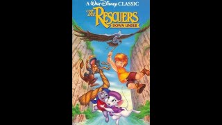 Opening To The Rescuers Down Under 1991 Vhs Version