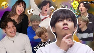 Siblings react to BTS being caught off guard by Taehyung’s unpredictable MIND