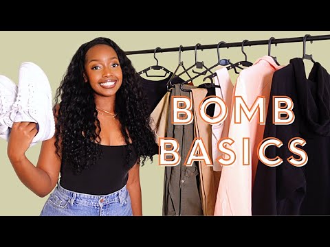 AFFORDABLE CLOSET ESSENTIALS | Basics To Create Cute Outfits | cheymuv