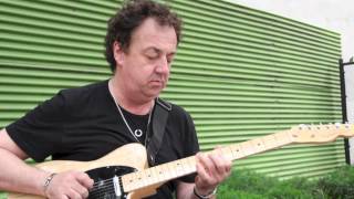 UK guitarist Nigel Bennett performs 