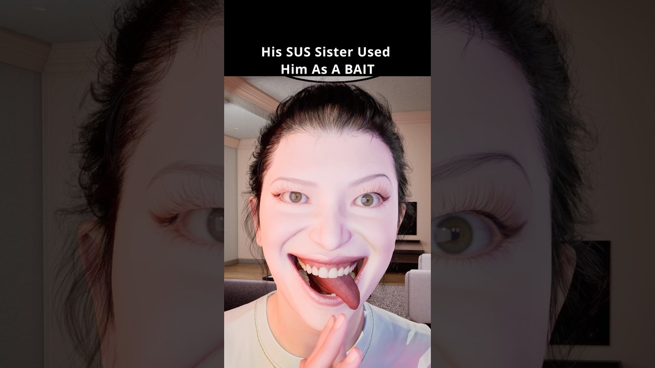His SUS Sister Used Him As A BAIT #shortsfeed #funny #story
